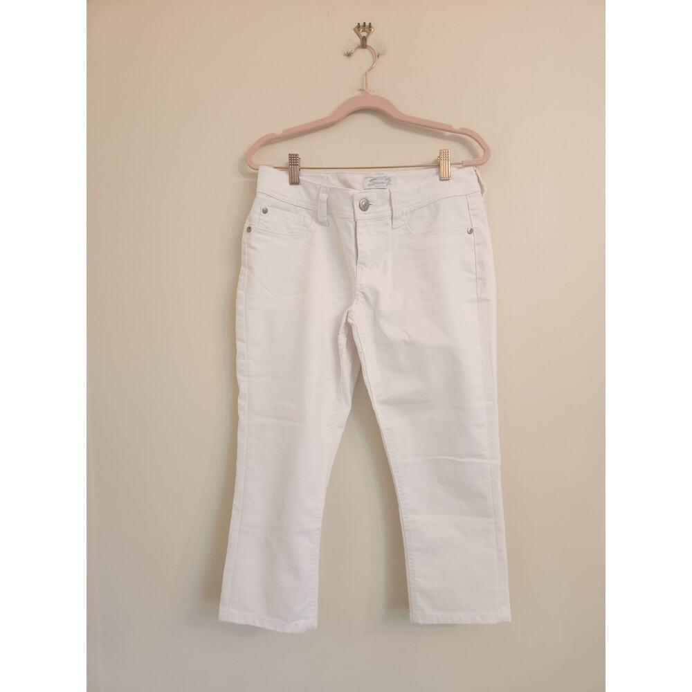 Seven White Crop Jeans Womens 6